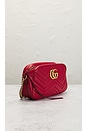 view 4 of 8 Gucci GG Marmont Quilted Leather Shoulder Bag in Red