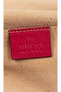 view 5 of 8 Gucci GG Marmont Quilted Leather Shoulder Bag in Red