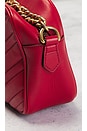 view 8 of 8 Gucci GG Marmont Quilted Leather Shoulder Bag in Red