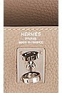 view 6 of 10 Hermes Kelly 25 Handbag in Togo Leather with Palladium Hardware in Gris Tourterelle