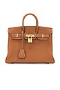 view 1 of 7 Hermes Birkin 25 Togo Handbag in Gold