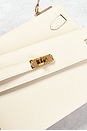 view 5 of 7 Hermes Kelly 20 Cle Togo Handbag in White