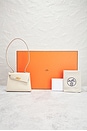 view 7 of 7 Hermes Kelly 20 Cle Togo Handbag in White