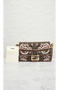view 9 of 9 Fendi Bucket Embroidered 2 Way Shoulder Bag in Brown