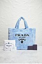 view 8 of 8 Prada Terry Tote Bag in Blue