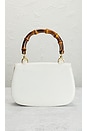 view 3 of 8 Gucci Bamboo Handbag in White