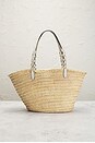 view 3 of 9 Prada Straw Tote Bag in Neutral