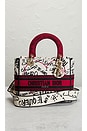 view 2 of 9 Dior Lady Canvas Handbag in Multi