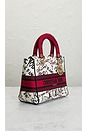 view 4 of 9 Dior Lady Canvas Handbag in Multi