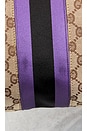 view 7 of 9 Gucci GG Canvas Horsebit Shoulder Bag in Beige