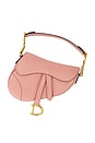view 1 of 8 Dior Leather Saddle Bag in Pink