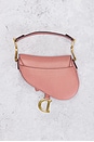 view 3 of 8 Dior Leather Saddle Bag in Pink