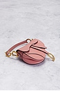 view 4 of 8 Dior Leather Saddle Bag in Pink