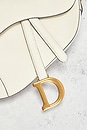 view 5 of 8 Dior Leather Saddle Bag in Ivory