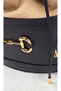 view 6 of 8 Gucci Horsebit Leather Shoulder Bag in Black