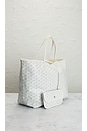 view 4 of 9 Goyard Saint Louis GM Tote Bag in White