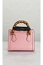 view 3 of 7 Gucci Diana Bamboo 2 Way Handbag in Pink