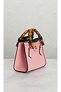 view 4 of 7 Gucci Diana Bamboo 2 Way Handbag in Pink