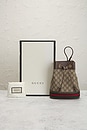 view 9 of 9 Gucci GG Supreme Ophidia 2 Way Handbag in Brown