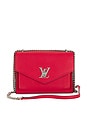 view 1 of 10 Louis Vuitton BB Leather Shoulder Bag in Red