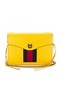 view 1 of 9 Gucci 2 Way Chain Leather Shoulder Bag in Yellow