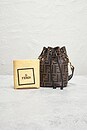 view 9 of 9 SAC SEAU FENDI in Brown