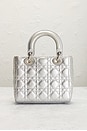 view 3 of 9 Dior Lady Cannage Handbag in Silver