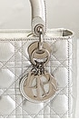 view 5 of 9 Dior Lady Cannage Handbag in Silver