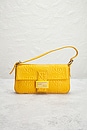 view 2 of 8 Fendi Baguette Shoulder Bag in Yellow