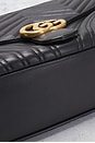 view 7 of 9 Gucci GG Marmont 2 Way Shoulder Bag in Black