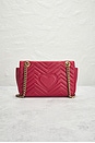 view 3 of 8 Gucci GG Marmont Chain Shoulder Bag in Red