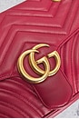 view 5 of 8 Gucci GG Marmont Chain Shoulder Bag in Red