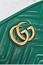 view 5 of 7 Gucci GG Marmont Quilted Leather Shoulder Bag in Green
