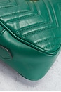 view 7 of 7 Gucci GG Marmont Quilted Leather Shoulder Bag in Green
