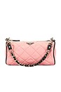 view 1 of 8 Prada Quilted Chain Shoulder Bag in Pink