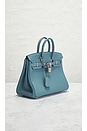 view 4 of 7 Hermes Togo R Stamp Birkin 25 Handbag in Blue Jean