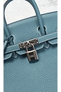 view 5 of 7 Hermes Togo R Stamp Birkin 25 Handbag in Blue Jean
