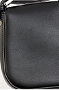 view 7 of 9 Fendi Crystal Rhinestone Baguette Shoulder Bag in Black