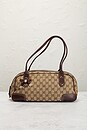 view 2 of 9 Gucci GG Canvas Shoulder Bag in Beige