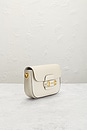 view 4 of 10 Gucci Horsebit Calfskin Leather Shoulder Bag in Beige