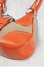 view 7 of 8 Prada Canvas Leather Shoulder Bag in Orange
