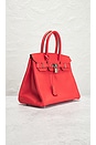 view 4 of 8 Hermes Birkin 30 Handbag in Red