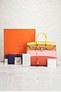 view 7 of 7 Hermes Birkin 35 Handbag in Lime, Sesame, Rose Confetti, & Terre Battue