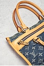 view 7 of 10 Louis Vuitton Monogram Denim Tote Bag in Blue