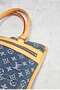 view 8 of 10 Louis Vuitton Monogram Denim Tote Bag in Blue