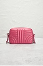 view 3 of 8 Prada Diagramme Leather Chain Shoulder Bag in Pink