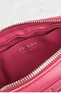 view 6 of 8 Prada Diagramme Leather Chain Shoulder Bag in Pink