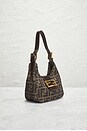 view 4 of 8 Fendi Zucca Shoulder Bag in Brown