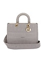 view 1 of 9 Dior Lady Handbag in Grey