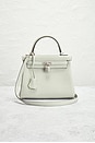 view 2 of 7 Hermes Togo Kelly 25 Handbag in Vert Fizz